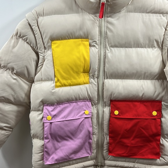 🆕LEGOxTarget>Women’s Puffer Jacket removable sleeves NWT - Picture 5 of 9